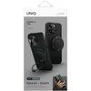 UNIQ dėklas Keva Air Apple iPhone 16 Pro 6.3″ Magclick Charging carbon juodos spalvos