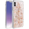 UNIQ Lumence skaidrus Dėklas Apple iPhone Xs Max rose auksinis