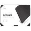 UNIQ Dfender laptop Sleeve 16″ charcoal juodos spalvos