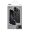 UNIQ dėklas Eleva with Vertica Stand Apple iPhone 16 Pro 6.3″ juodos spalvos/carbon juodos spalvos