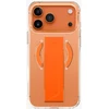 „Uniq Heldro Air“ dėklas, skirtas „iPhone 17 Pro Max“ su magnetiniu įkrovimu – oranžinis