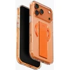 „Uniq Heldro Air“ dėklas, skirtas „iPhone 17 Pro Max“ su magnetiniu įkrovimu – oranžinis