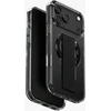 UNIQ Heldro Air dėklas skirtas Apple iPhone 17 Pro Max Magclick Charging juodos spalvos