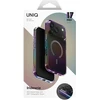 UNIQ Iridescia dėklas, skirtas „iPhone 17 Pro“, MagClick įkrovimui, vidurnakčio kvarco spalvos