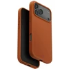 UNIQ Lino dėklas skirtas Apple iPhone 17 Pro Max Magclick Charging oranžinės spalvos