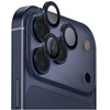 UNIQ Optix aliuminio kameros objektyvo apsauga Apple iPhone 17 Pro / Apple iPhone 17 Pro Max su aplikatoriumi, tamsiai mėlyna