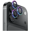 UNIQ Optix AluGuard (DX2) fotoaparato objektyvo apsauga, skirta iPhone 18 Pro / iPhone 18 Pro Max, vaivorykštinė