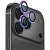 UNIQ Optix aliuminio kameros objektyvo apsauginis sijonas Apple iPhone 17 Pro / Apple iPhone 17 Pro Max su opalo aplikatoriumi