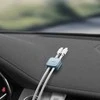 UNIQ Pod self-adhesive cable organizer 8vnt chalk pilkos spalvos