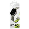UNIQ Strova Flex apyrankė for Apple Watch 44/45/46/49mm sidabro spalvos Lime
