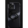 Uniq Swivix 360 besisukantis stovo dėklas, skirtas iPhone 16 Pro – Juodas