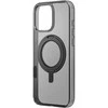 Uniq Swivix 360 besisukantis stovo dėklas, skirtas iPhone 16 Pro Max - Juodas