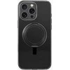Uniq Swivix 360 besisukantis stovo dėklas, skirtas iPhone 16 Pro – Juodas