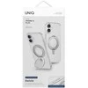 „Uniq Swivix 360“ besisukantis dėklas su atrama, skirtas „iPhone 16 Plus“ – skaidrus