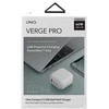UNIQ Verge Pro Charger 66W Gan USB-C cloud baltos spalvos