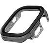 Dėklas UNIQ Voute skirtas Apple Watch Ultra 49mm apsauginis stiklas juodos spalvos