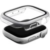 Dėklas UNIQ Voute skirtas Apple Watch Series 10 46mm apsauginis stiklas sidabro spalvos
