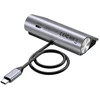 UNITEK ALIUMINIO USB-C ŠAKOTUVAS 2X USB-A 2X USB-C 5GBPS
