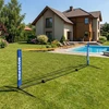 Universalus 305×140 cm 3-in-1 reguliuojamas tinklas badmintonui, tinkliniui ir tenisui su krepšiu, MOVEPRO