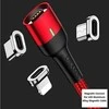 USAMS Adapteris magnetinis U28 lightning bulk sidabrinės spalvos SJ325LNTA