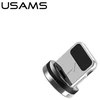 USAMS Magnetic Lightning Adapteris bulk sidabrinis SJ157USBTA (US-SJ157)