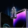 USAMS automobilinis įkroviklis C35 USB+USB-C 45W Fast Charge juodas CC175CC01 (US-CC175)