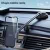 USAMS Car Mount for Dashboard juodos spalvos ZJ065ZJ01 (US-ZJ065)
