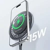 USAMS belaidis įkroviklis US-CD223 15W juodos spalvos CD223ZJ01
