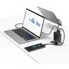USAMS įkroviklis 2xUSB-C+1xUSB T52PD140W PD greito įkrovimo US-CC168 + U82 USB-C/USB-C US-SJ581 laidas