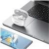 USAMS E05 TWS ausinės Bluetooth 6.0 belaidės baltos spalvos