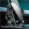 USAMS Indukcinis laikiklis US-CD132 15W oro grotelėms juodos spalvos CD132ZJ01