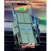 USAMS indukcinis laikiklis US-CD133 10W automatinis ventiliacijos grotelėms juodos spalvos CD133ZJ01