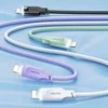 USAMS lightning kabelis 2.4A 1.2m Fast Charging Lithe Series juodos spalvos SJ565USB01 (US-SJ565)