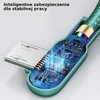 USAMS U57 Angled Kabelis MicroUSB 1.2m 2A žalios spalvos SJ458USB02 (US-SJ458)