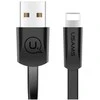 USAMS Kabelis płaski U2 Lightning 1,2mjuodos spalvos SJ199IP01 iPhone 5/6/7/8/X (US-SJ199)