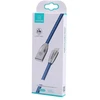 USAMS Braided U-Light Lightning Kabelis mėlynas 1.2m IPZSUSB03 (US-SJ182)