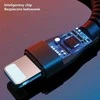 USAMS Kabelis pintas U33 lightning 1,2m2A Fast Charging rožinės spalvos SJ360USB03 (US-SJ360)
