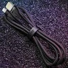 USAMS pintas U33 Lightning kabelis 1.2m 2A greito įkrovimo mėlynas SJ360USB02 (US-SJ360)