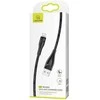 USAMS Braided U41 Lightning Kabelis 3m 2A juodos spalvos SJ397USB01 (US-SJ397) Fast Charge