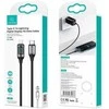 USAMS pintas kabelis U78 USB-C į Lightning LED 1.2m 20W PD Fast Charge baltas SJ545USB02 (US-SJ)
