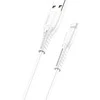 USAMS U35 Lightning kabelis 2A greito įkrovimo 1m baltas SJ364USB02 (US-SJ364)