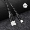 USAMS U35 Lightning Kabelis 2A Fast Charge 1m juodos spalvos SJ364USB01 (US-SJ364)