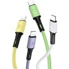 USAMS U52 Lightning 2A greito įkrovimo kabelis 1m geltonas SJ434USB03 (US-SJ434)