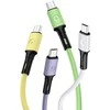 USAMS U52 microUSB 2A Fast Charge Kabelis 1m žalios spalvos SJ435USB02 (US-SJ435)