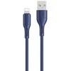 USAMS U68 Lightning 2A greito įkrovimo 1m mėlynas SJ500USB03 (US-SJ500)