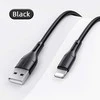 USAMS U68 Lightning 2A Fast Charge 1m juodos spalvos SJ500USB01 (US-SJ500)