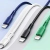 USAMS U68 Lightning 2A greito įkrovimo 1m žalias SJ500USB04 (US-SJ500)