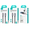 USAMS USB-C į Lightning kabelis 30W 1.2m greito įkrovimo plienas/tamsus SJ662USB01 (US-SJ662)