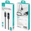 USAMS USB-C į Lightning kabelis 30W 1.2m cinko lydinio greito įkrovimo duomenų kabelis Meteor serijos SJ743USB0