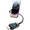 USAMS USB-C į Lightning kabelis 30W 1.2m cinko lydinio greito įkrovimo duomenų kabelis Meteor serijos SJ743USB0